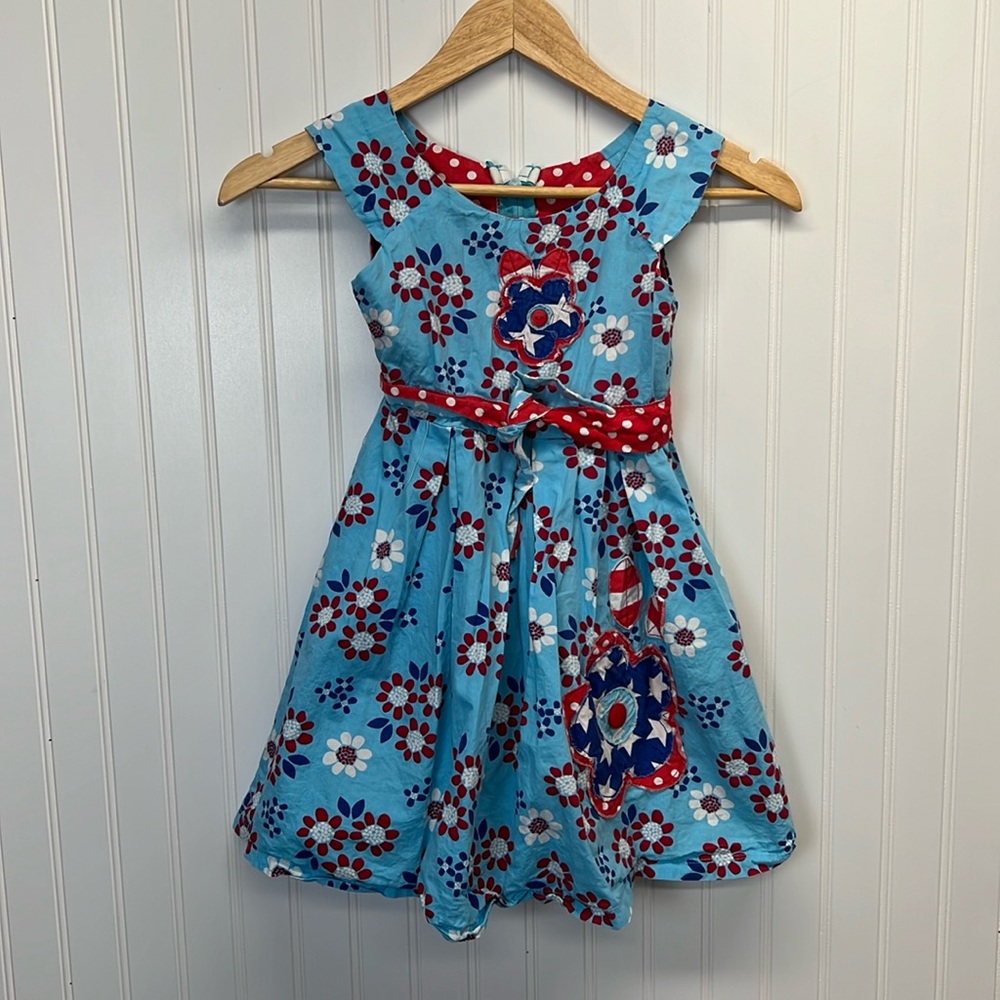 Jelly the Pug Alex Dress‎ July 4th Collection Sz 6